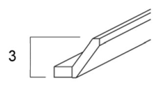 Straight Crown Moulding-ACM8-S