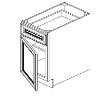 Single Door and Single Drawer Bases