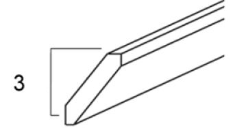 Straight Crown Moulding-CM8-S