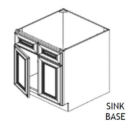 Sink Base-2 Dummy Drawer