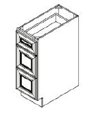 Vanity Drawer Base-3 Drawer